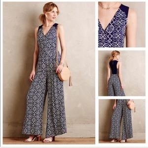 Anthropologie Arabesque Jumpsuit - Elevenses