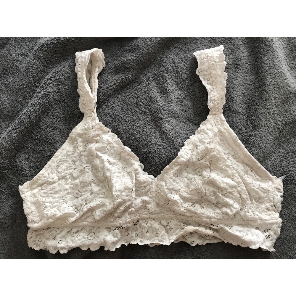 Soft White Aerie Bralette XL