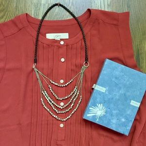 Noonday Collection Silver Nuggets Necklace