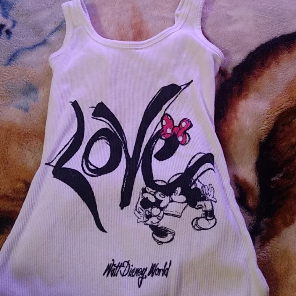 Disney Tank Top // Mickey mouse and Minnie Mouse
