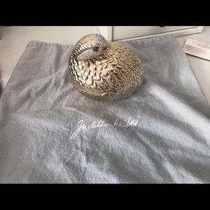 Vintage Judith Leiber Swarovski Bird Clutch