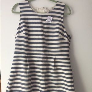 Jcrew striped dress
