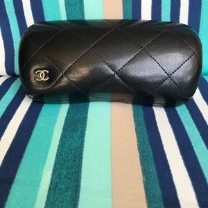 CHANEL Black Sunglasses case