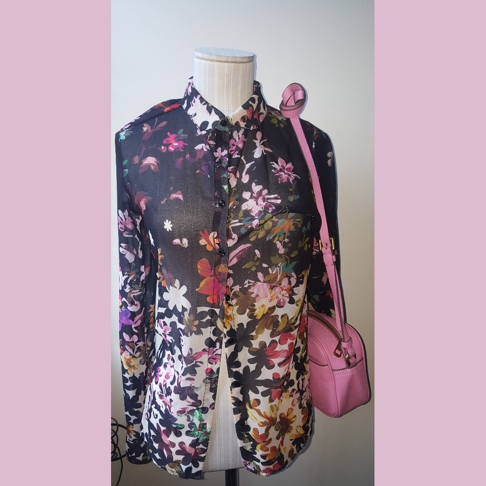 Jennyfer floral blouse
