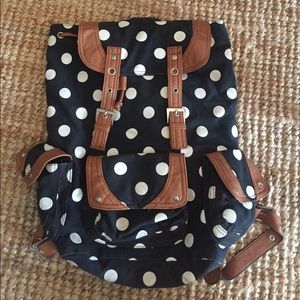 Polka Dot Backpack