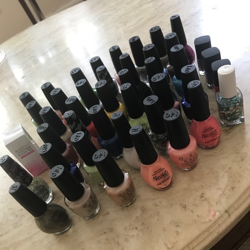 NARS OPI Nicole by OPI polish bundle 43 colors!