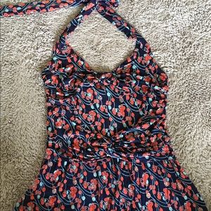 ANTHROPOLOGIE RIC RAC halter top xs