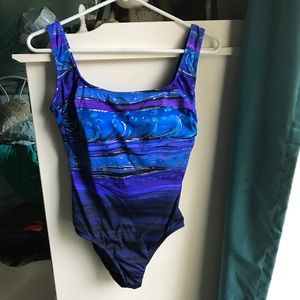 Blue and Purple One Piece - size 10
