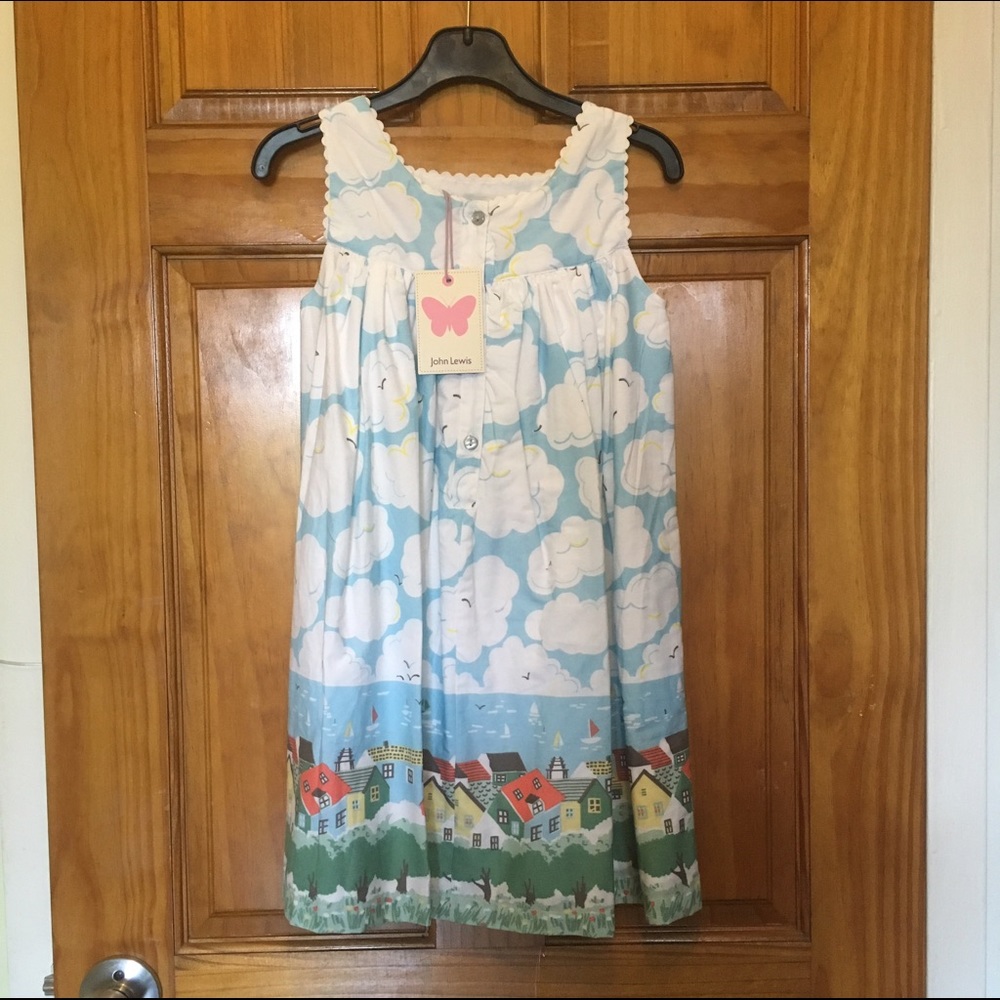 British Label John Lewis Girls Size 7 Dress