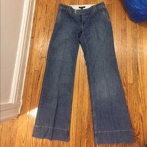 Wide leg jeans