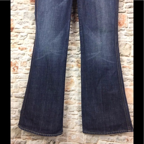 7 FOR ALL MANKIND Womens Flare Jeans Sz 27 - Picture 3 of 7
