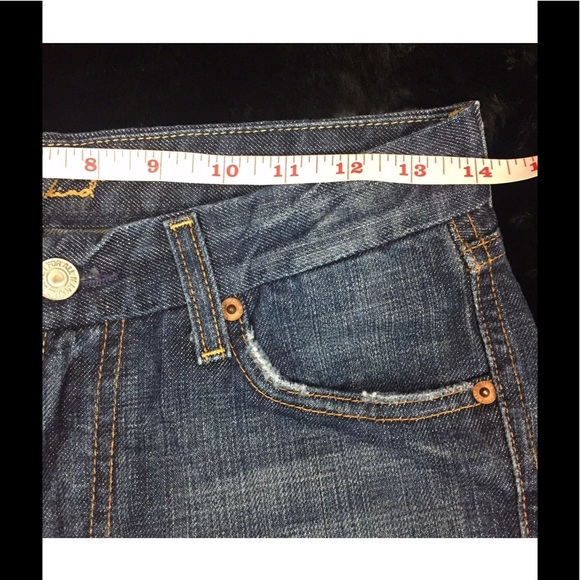 7 FOR ALL MANKIND Womens Flare Jeans Sz 27 - Picture 6 of 7