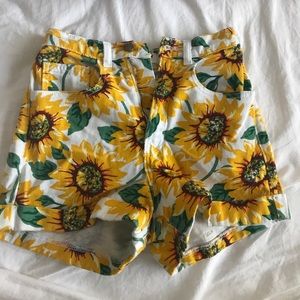 American apparel sunflower shorts