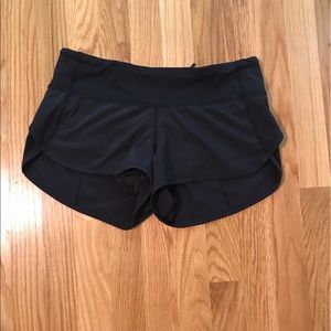 NWOT Lululemon Turbo Short Black
