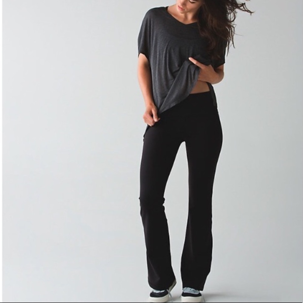 Lululemon reversible groove pants