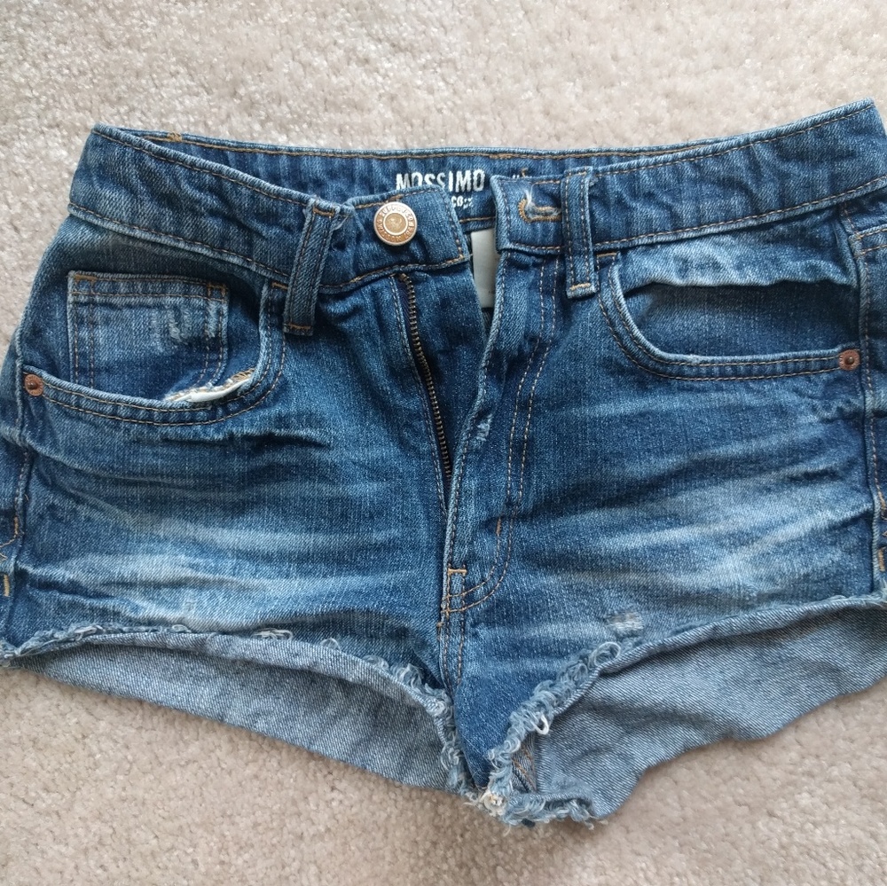 Mossimo High Rise Cutoff Short Shorts