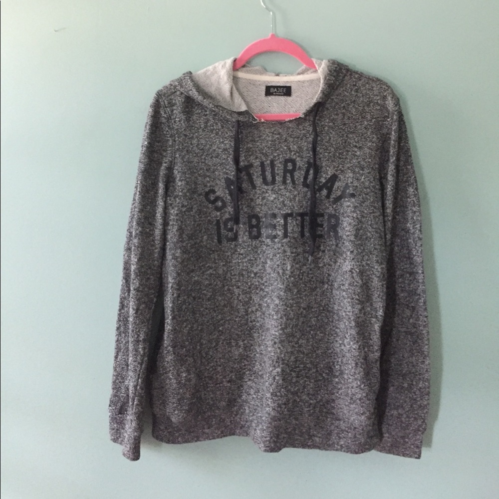Baker by Becool "Saturday is Better" sweatshirt