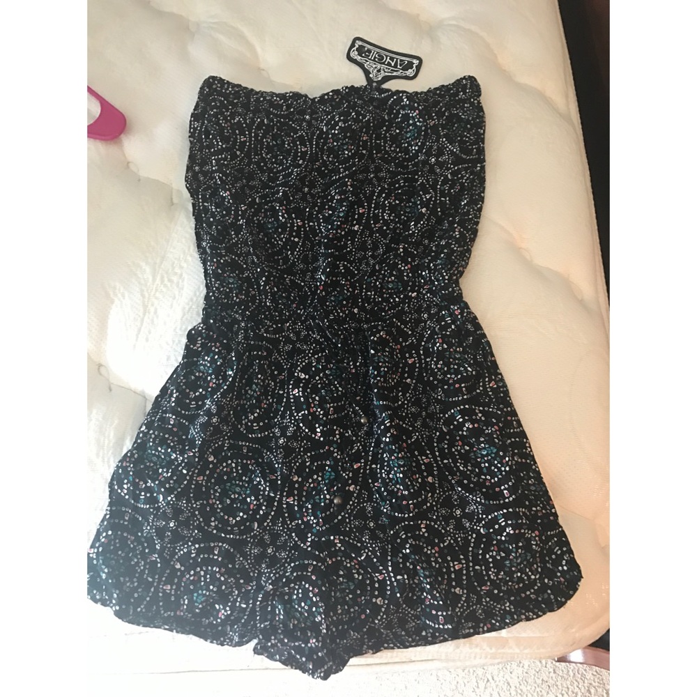Stargaze Print Romper