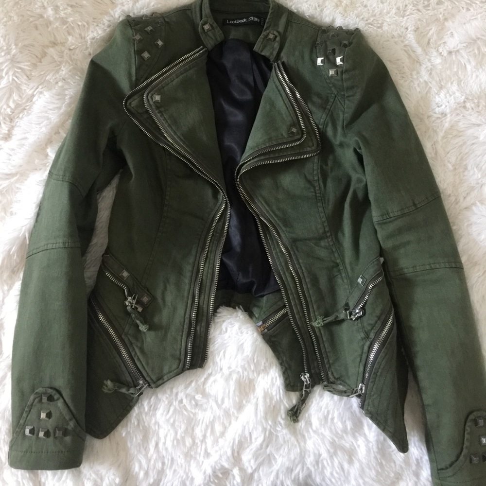 Studded Military jacket
