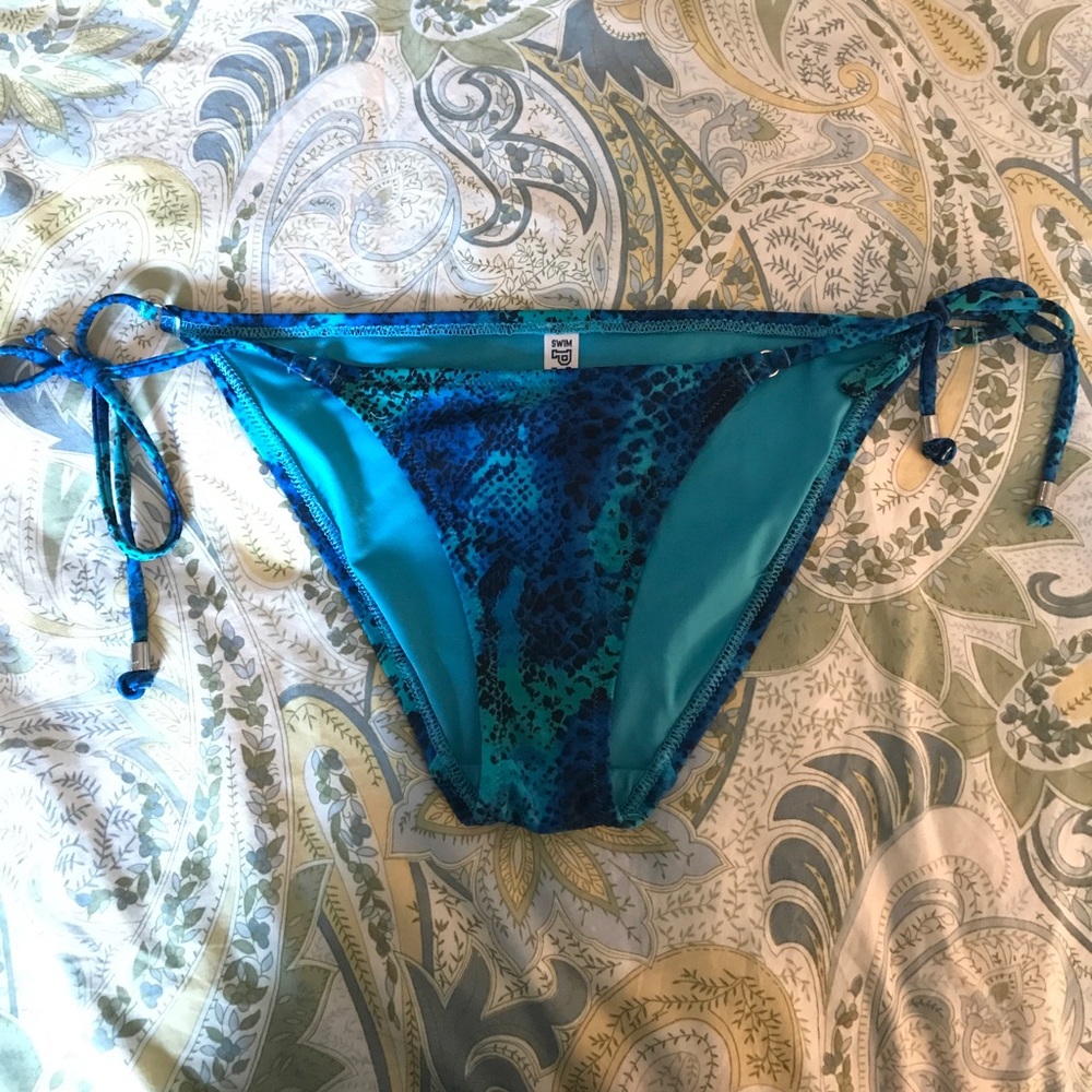 VS PINK side tie bikini bottom