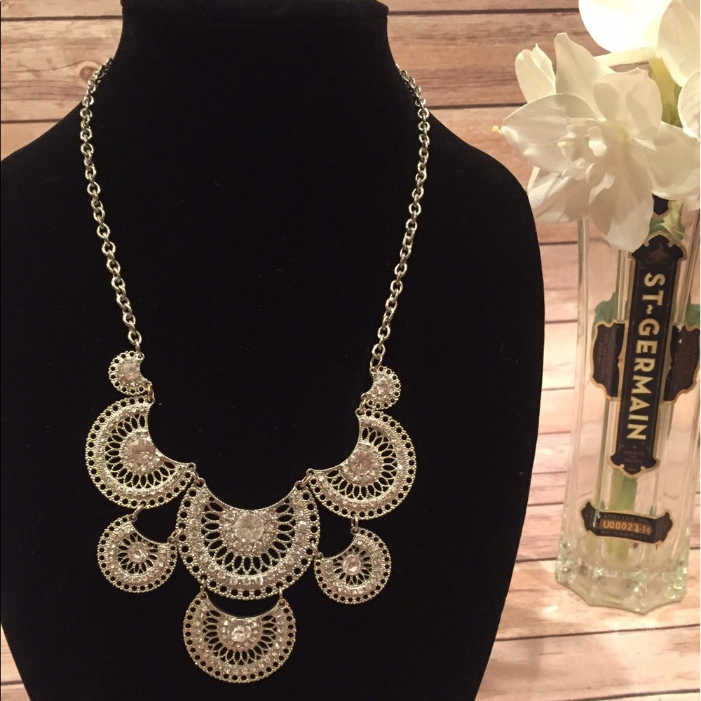 Silver Statement Necklace