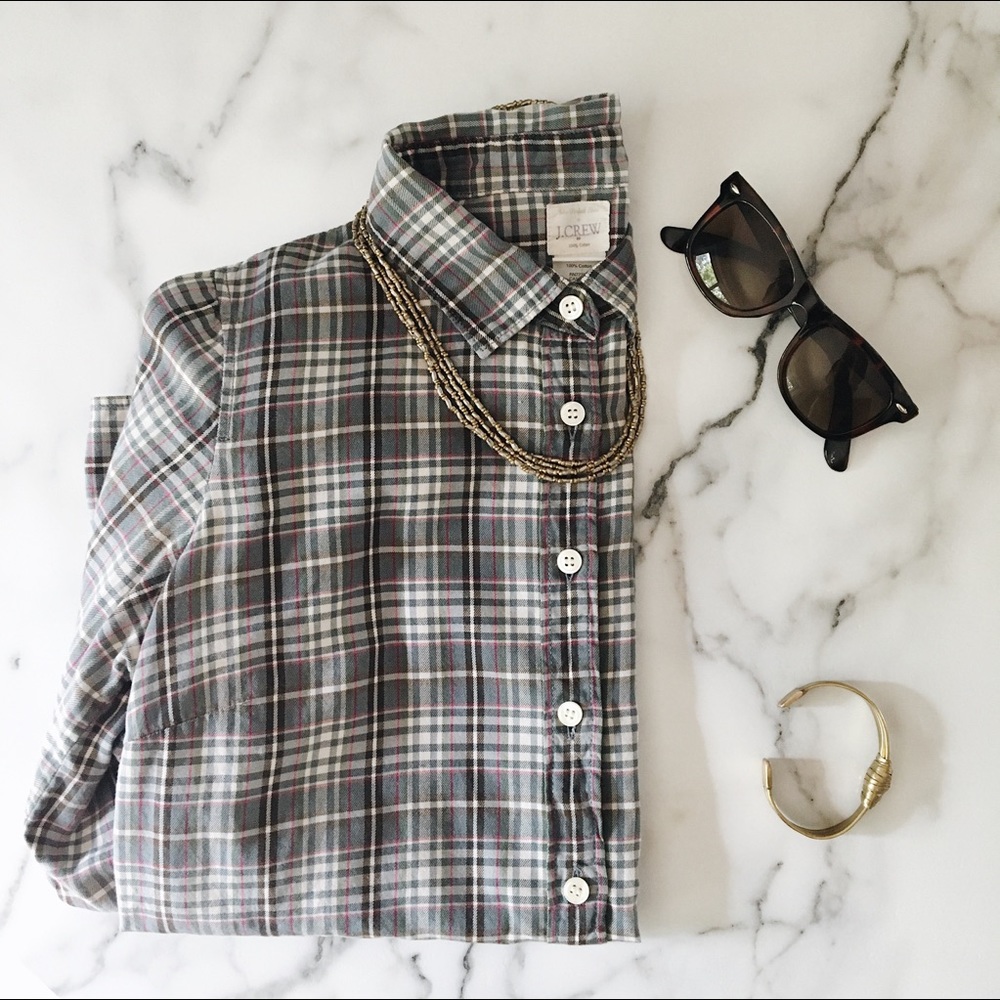 J. Crew Factory Classic Button-Down in Perfect Fit