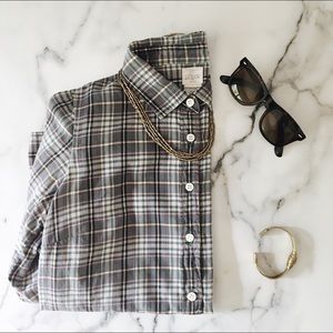 J. Crew Factory Classic Button-Down in Perfect Fit