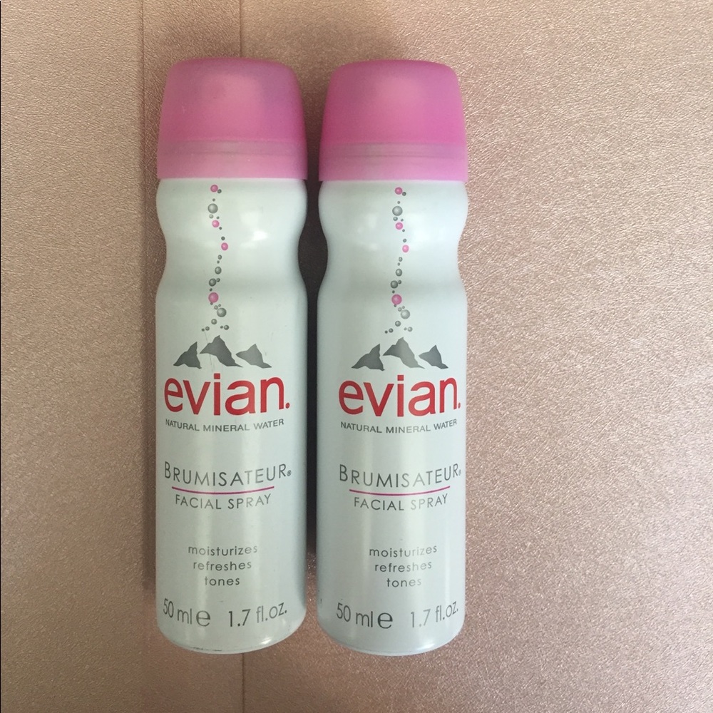 Evian (both for $5) Facial Spray