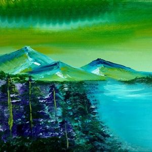 Painting!! Nature in abstract