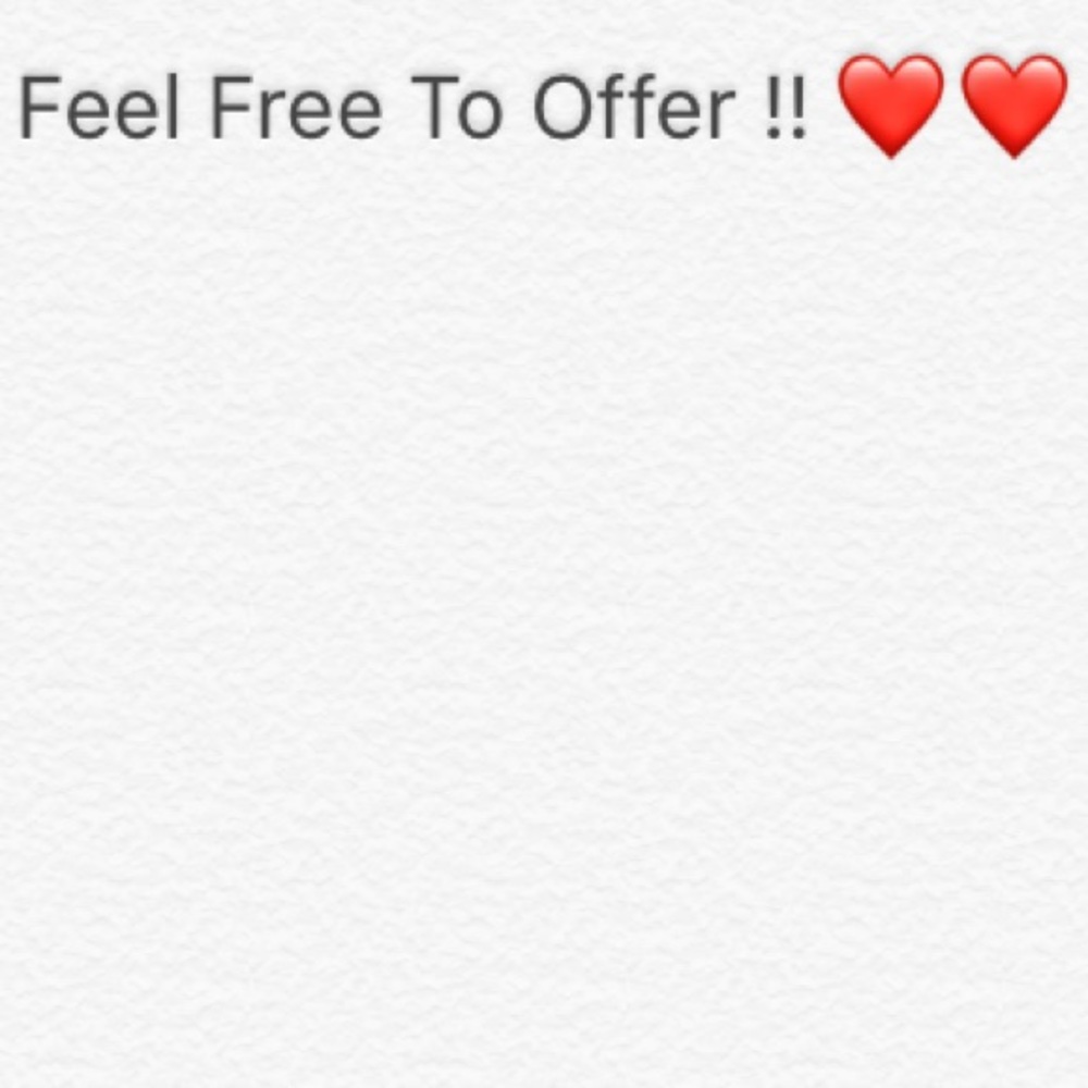 Most offers will be accepted