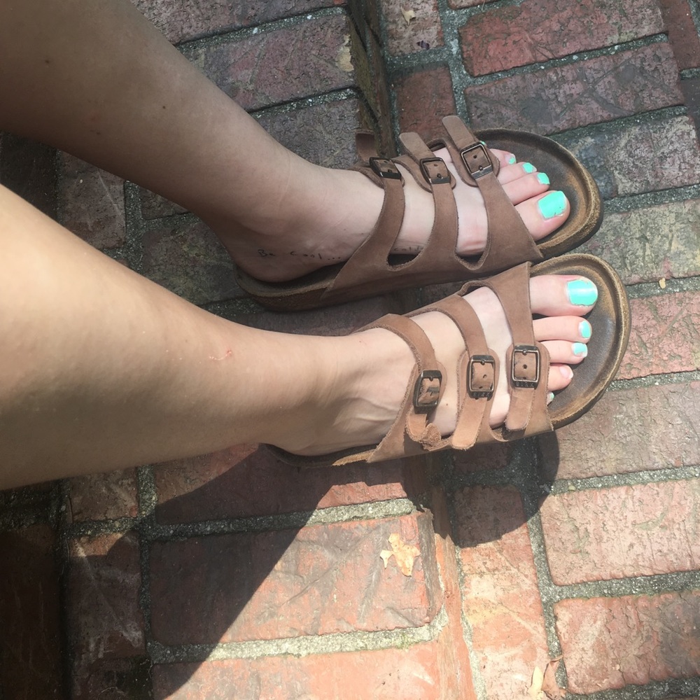 Florida Birkenstocks (three strap)