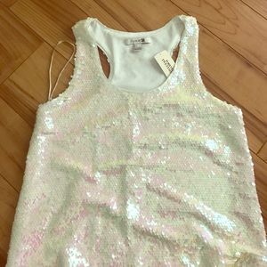 Iradecent sequins tank top