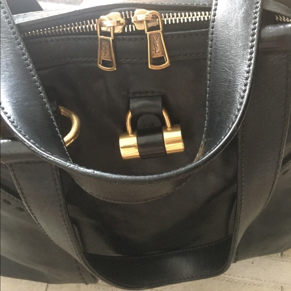 YSL Large Muse Handbag - Black - Picture 4 of 8