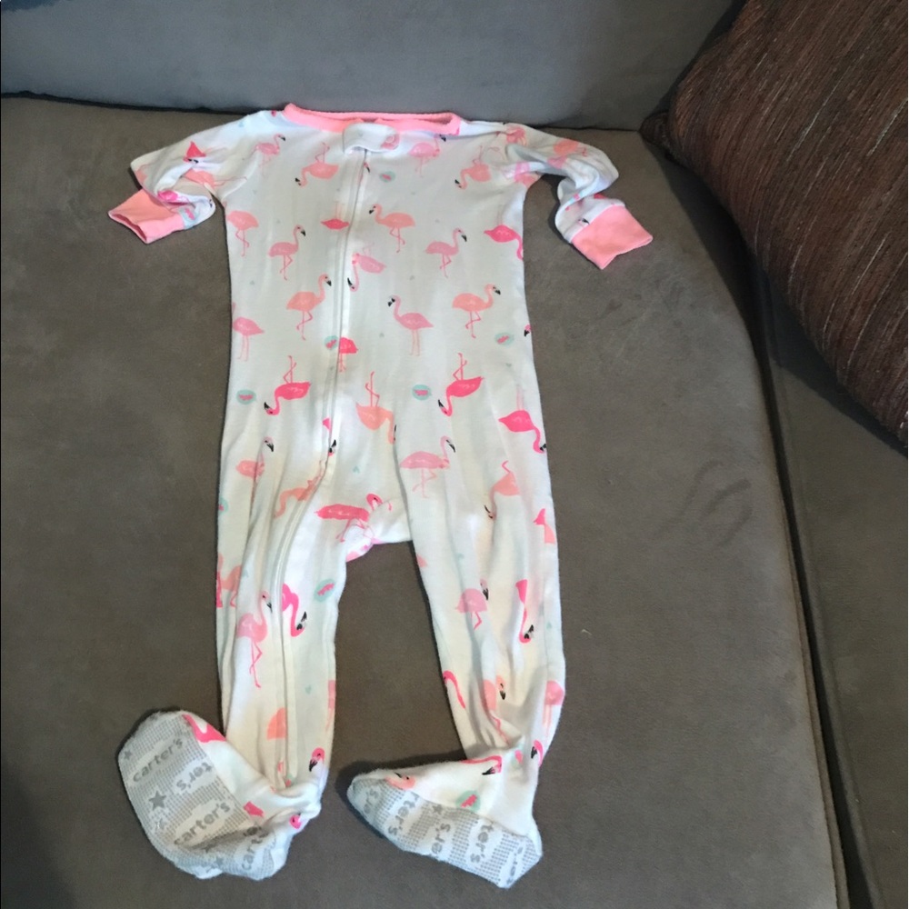 Baby sleep onesie with feet
