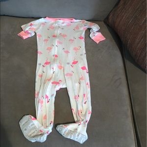 Baby sleep onesie with feet