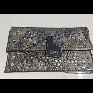 New** MMS Evening rhinestones Purse