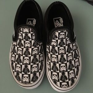 Star Wars Checkerboard Dark Side Vans 10.5
