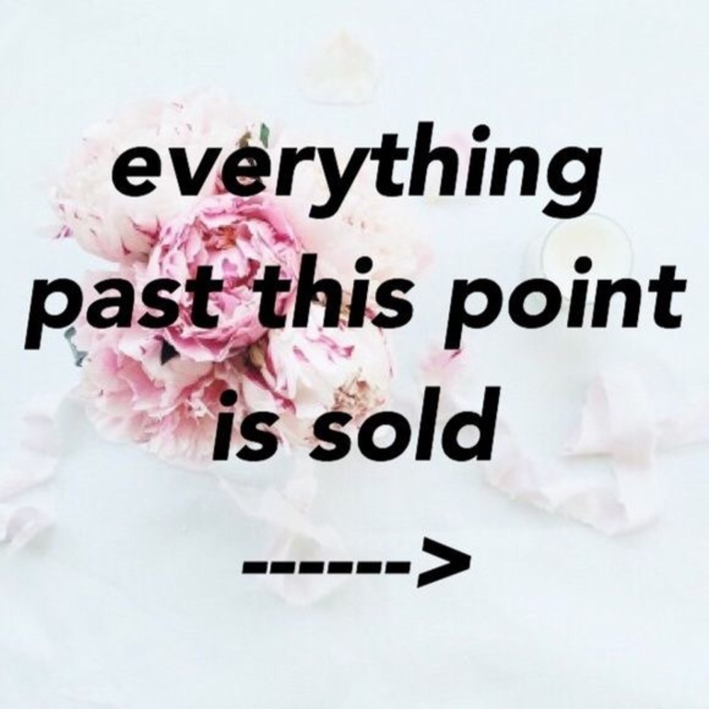 Not for sale.