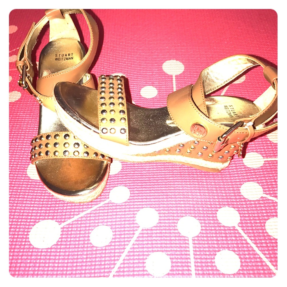 Stuart Weitzman little girls shoes Size 1