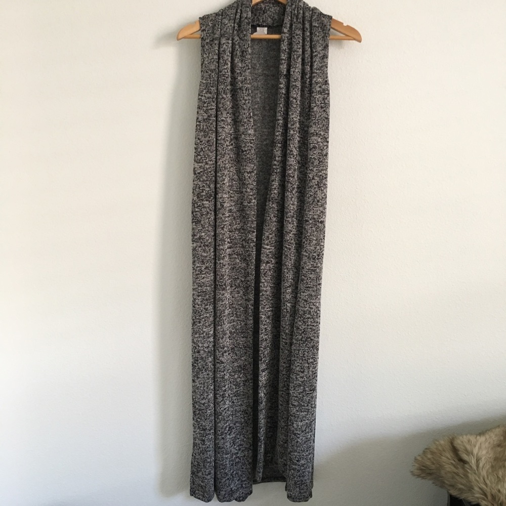 BLVD - HEATHER KNIT DUSTER ✨