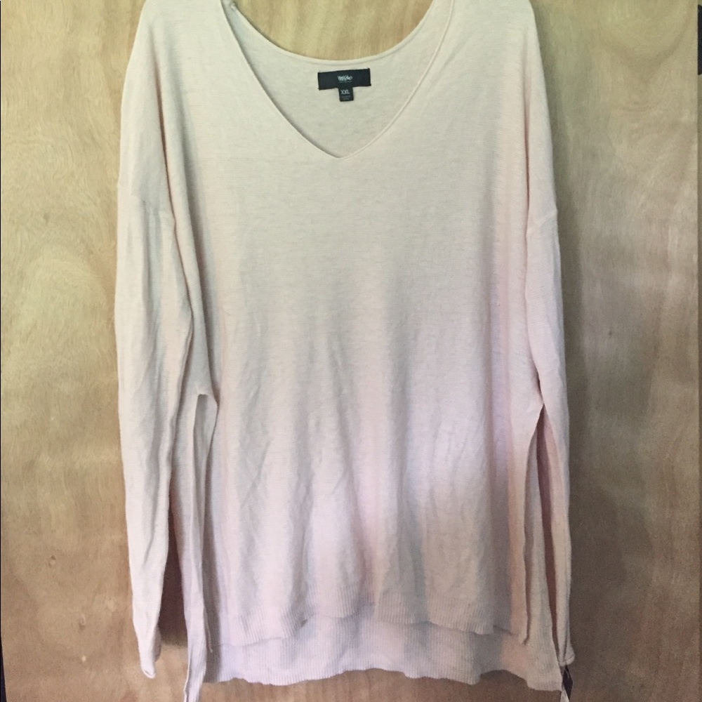 Blush summer sweater