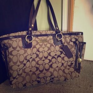 Authentic coach purse