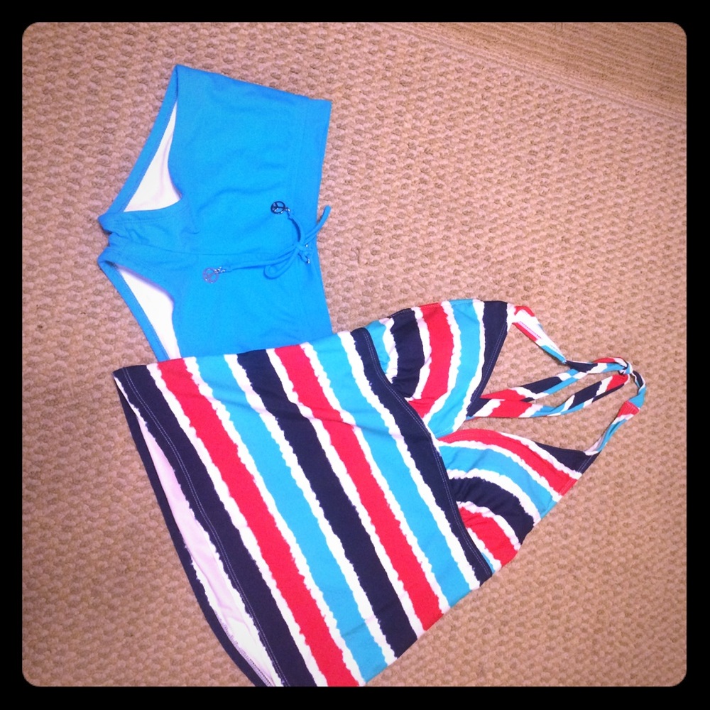 Bathing suit tankini/bottoms