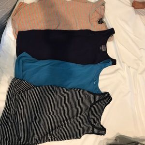 Lot of maternity tanks