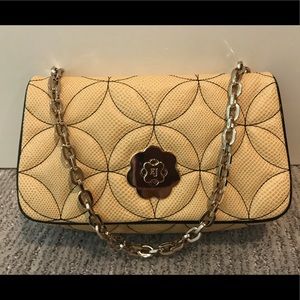 Eric Javits beige pocketbook