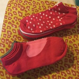 Pink and white patterned socks - NO OFFERS !