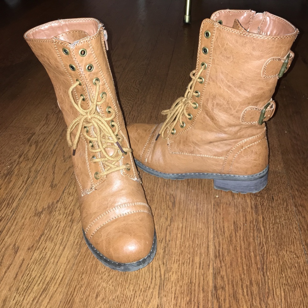 Brown boots