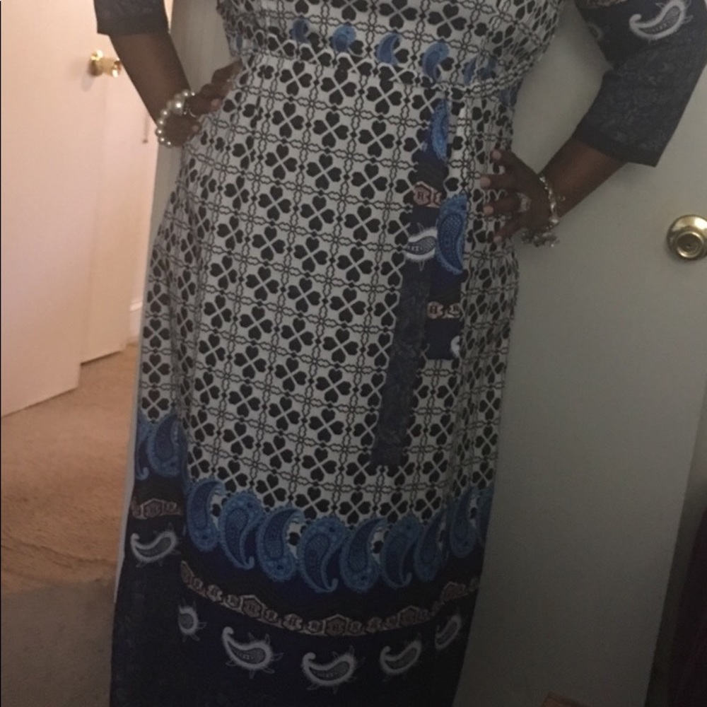 Multicolor maxi dress