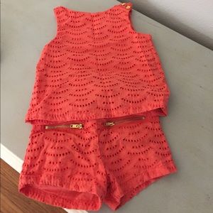 Shirt and shorts set