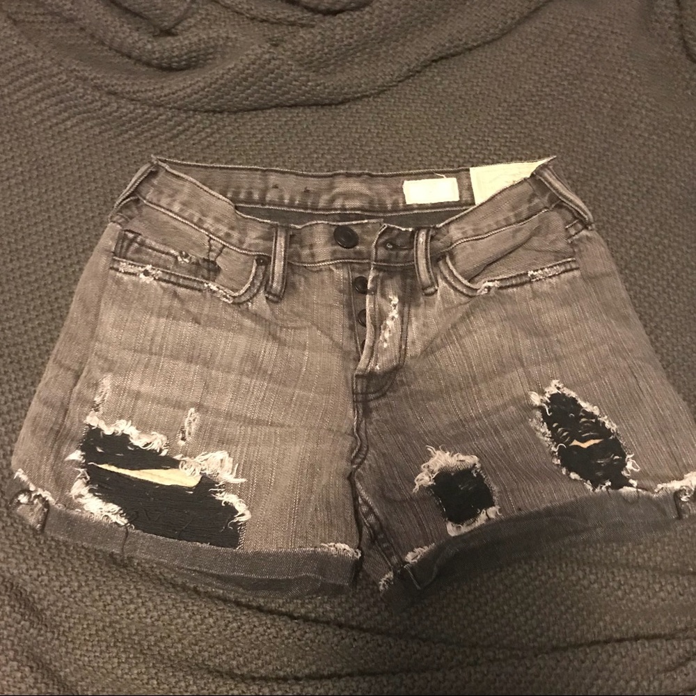 All Saints Distressed Shorts